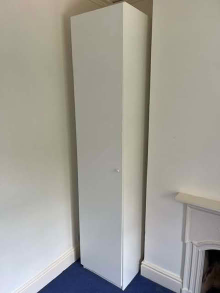 Photo of free Tall narrow white wardrobe (Woodbridge IP12) #2
