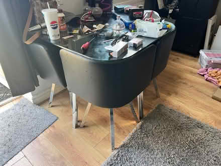 Photo of free Square glass dining table (Gorton M18) #1
