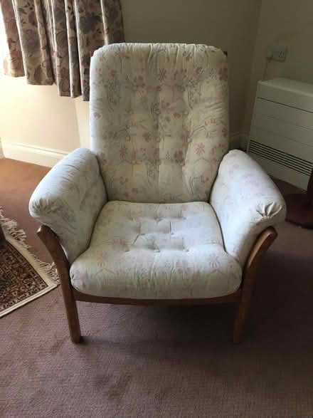 Photo of free Ercol three seater and armchair (Bs9)