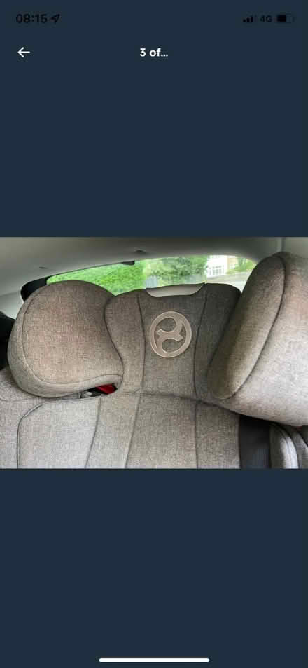Photo of free Cyber Platinum Q3-Fix 3-12y CarSeat (Headington OX3) #3