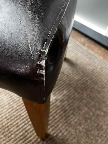 Photo of free Faux Leather Dining Chair (just 1) (CR5) #4