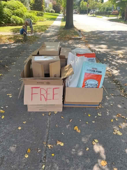 Photo of free Moving boxes and supplies (Watertown) #1