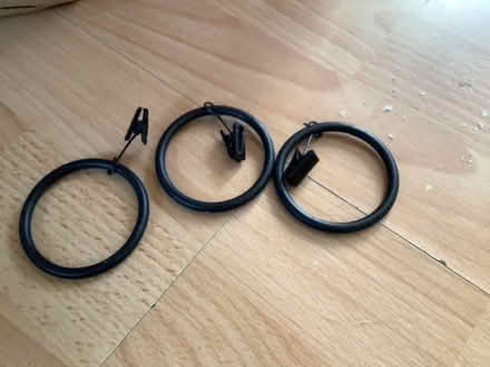 Photo of free 20 metal curtain rings (Brampton S40) #1