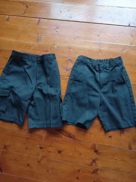 Photo of free Two pairs of grey school shorts (CW2) #1
