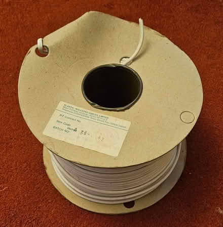 Photo of free 50m reel of telephone cable (Kennington OX1) #1