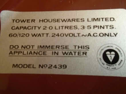 Photo of free Slow Cooker (Purley CR2) #3