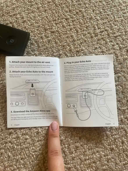 Photo of free amazon echo auto (for use in car) (Banstead SM7) #3