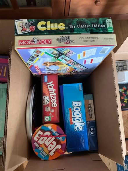 Photo of free 4 boxes of games (Thompsonville) #4