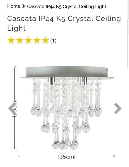 Photo of free Ceiling light - new in box (Hailsham BN27) #1