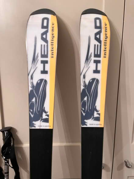 Photo of free A pair of HEAD 1m70 Skis with poles and bag (Hales Bridge RH5) #4