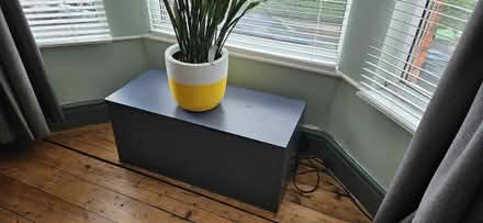 Photo of free Blue wooden box (Wavertree) #1