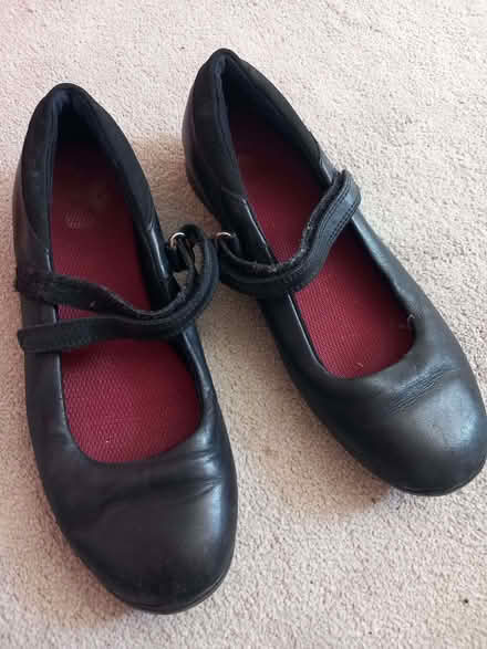 Photo of free Clarks school shoes size 2E (Woodingdean BN2) #1