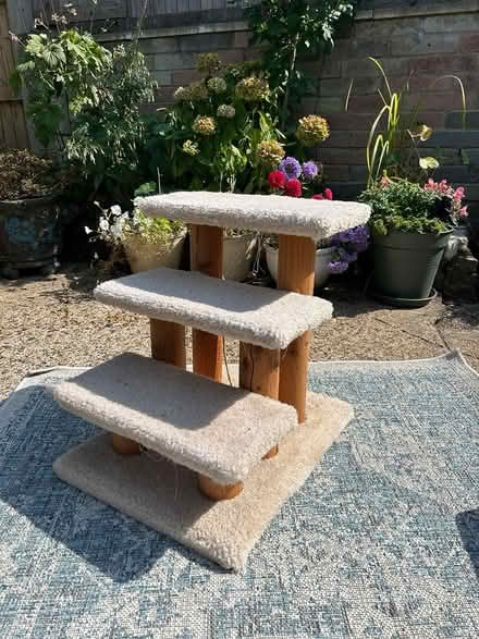 Photo of free Cat scratcher/ pet stairs (Epsom KT19) #1
