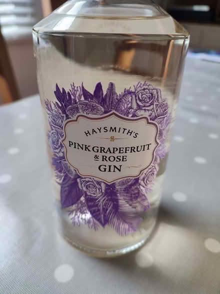 Photo of free 1l Haysmith's pink grapefruit and rose gin (opened) (Bishopston BS7) #1