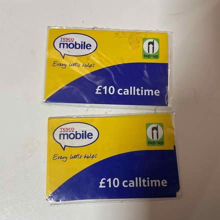 Photo of free Tesco mobile top-up cards (Leamington Spa CV32) #1