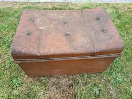 Photo of free Metal Trunk Brown (Trowbridge) #3