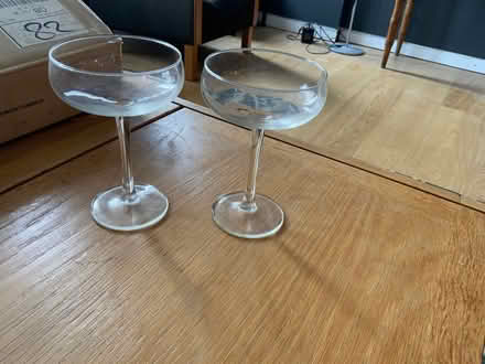Photo of free 2 margarita glasses (Grandpont OX1) #1