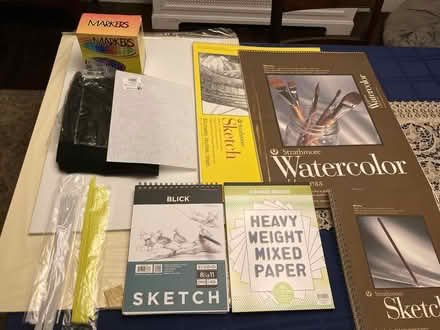 Photo of free Lot of art supplies (Framingham) #1