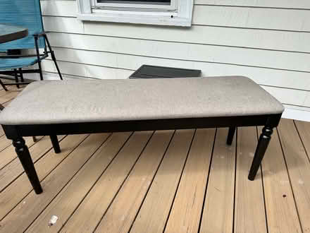 Photo of free A dinning bench (Watertown) #2