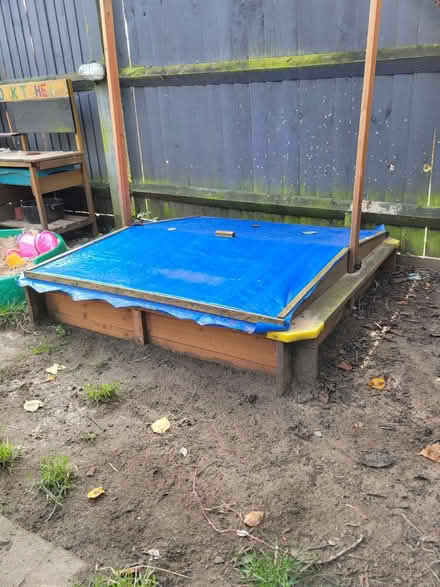 Photo of free Sandpit with shade cover (Guildford) #1
