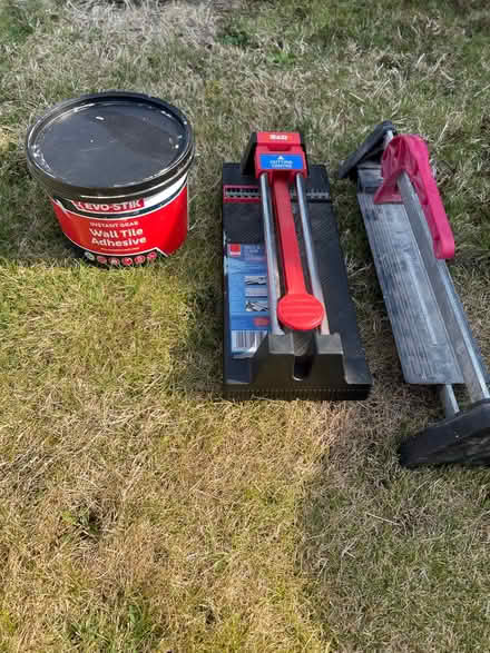 Photo of free 2 x tile cutters and adhesive (Southend SS2) #1