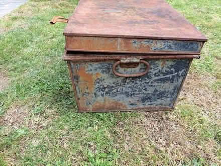 Photo of free Metal trunk small (Trowbridge) #2