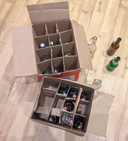Photo of free 18 Swing top bottles (Rochester ME1) #1
