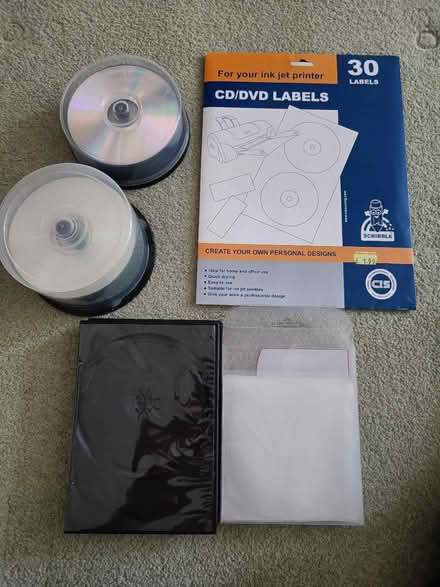 Photo of free Blank CD Roms and DVDs (Cambuslang G72) #1