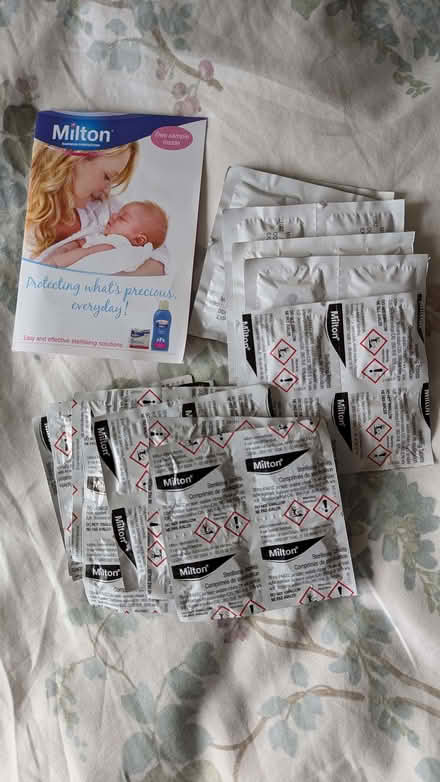Photo of free Milton Sterilising tablets (Calverton MK19) #1