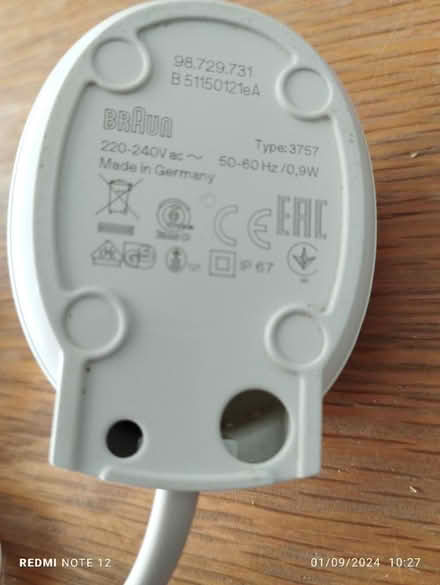 Photo of free Braun Oral b charger (TN21 Heathfield) #2