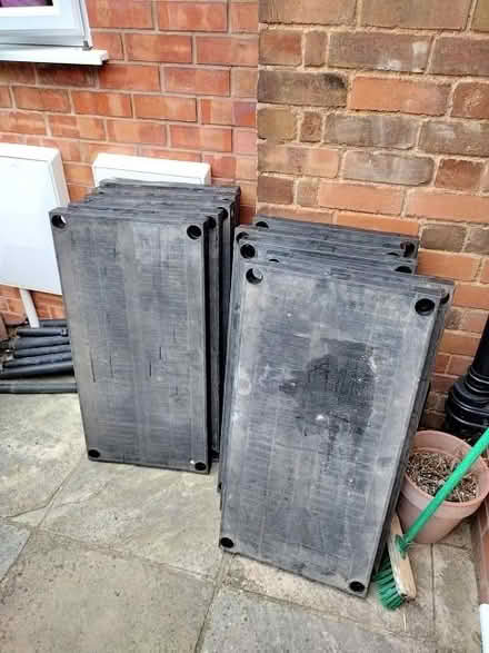 Photo of free Garage shelving (Barnard's Green WR14) #1