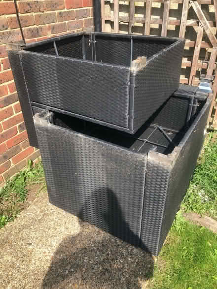 Photo of free Rattan sofa (Epsom KT18) #3