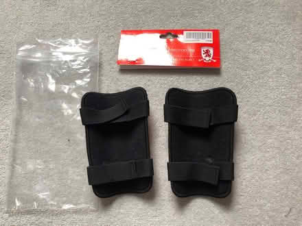Photo of free Youth Sized Middlesbrough FC Shin Pads (Crooks Barn TS20) #2