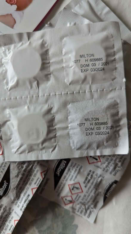 Photo of free Milton Sterilising tablets (Calverton MK19) #2
