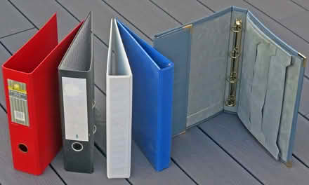 Photo of free Selection of stationery binders (Hayling Island PO11) #2