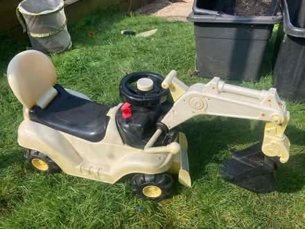 Photo of free Child’s digger for garden (Patcham) #1