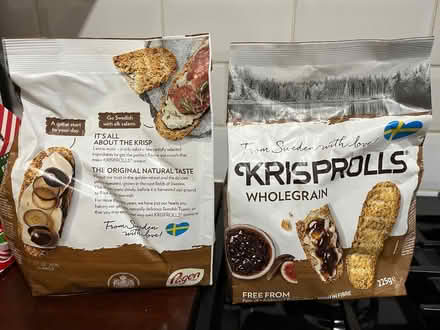 Photo of free 2 unopened bags of Swedish Krisprolls (Fairfield Park) #2