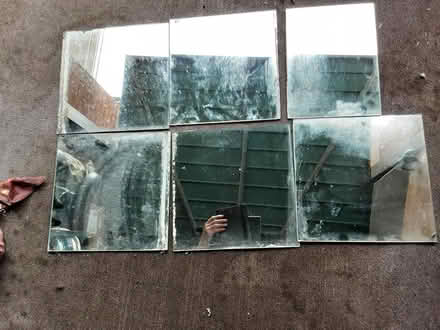 Photo of free 6 mirror tiles (PO7 Purbrook) #1