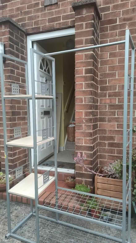 Photo of free Metal shelving and rail (Congleton CW12) #3