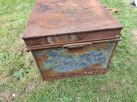 Photo of free Metal trunk small (Trowbridge) #4