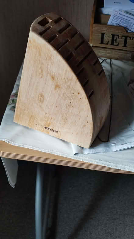 Photo of free Knife block - Pro Cook wooden (Northowram HX3) #1