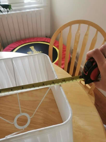 Photo of free Off white lamp shade (Dover) #3