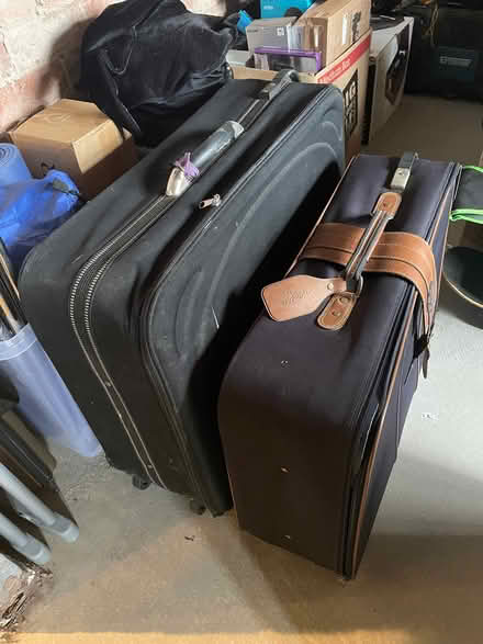 Photo of free Two old style suitcases (Whitchurch SY13) #1