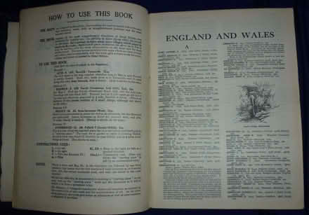 Photo of free Road maps and gazetteer, 1940s or earlier. (Cuddington CW8) #2