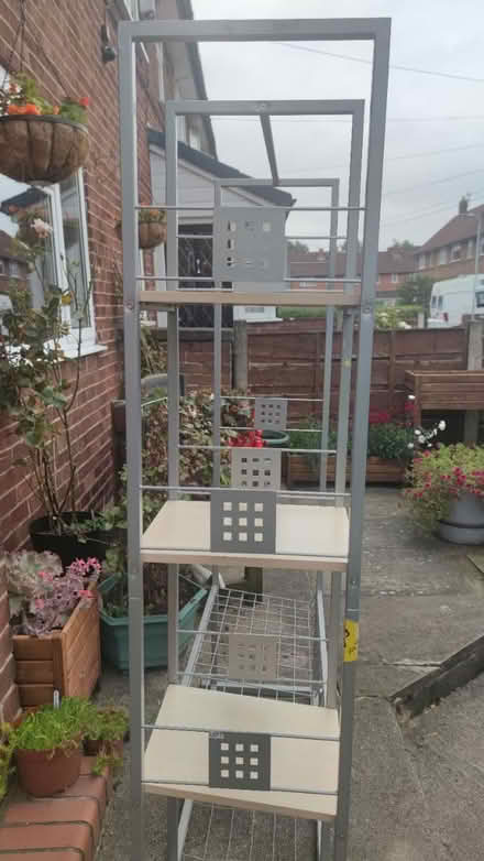 Photo of free Metal shelving and rail (Congleton CW12) #1