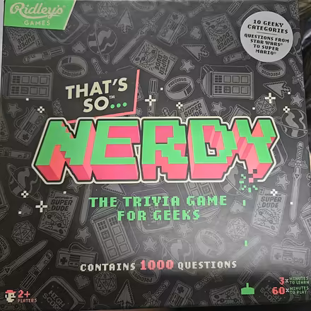Photo of free Tabletop Game, That's So Nerdy (Springfield 19064) #1