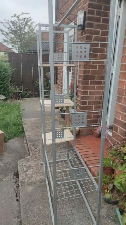 Photo of free Metal shelving and rail (Congleton CW12) #2