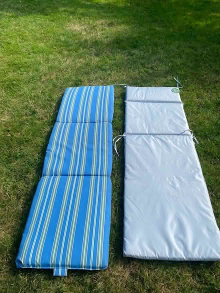 Photo of free Two lounge chair cushions (North Vancouver) #1