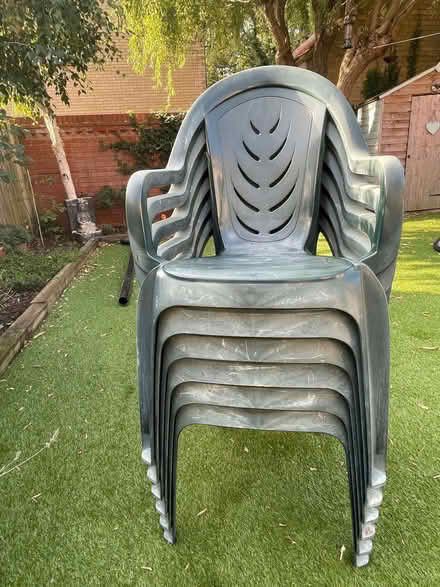 Photo of free Garden chairs x6 (Noak Bridge SS15) #2
