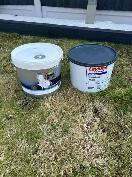 Photo of free White Matt emulsion 10L tubs (Southend SS2) #1